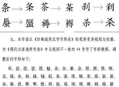 不规范汉字整治措施：不规范汉字现象 